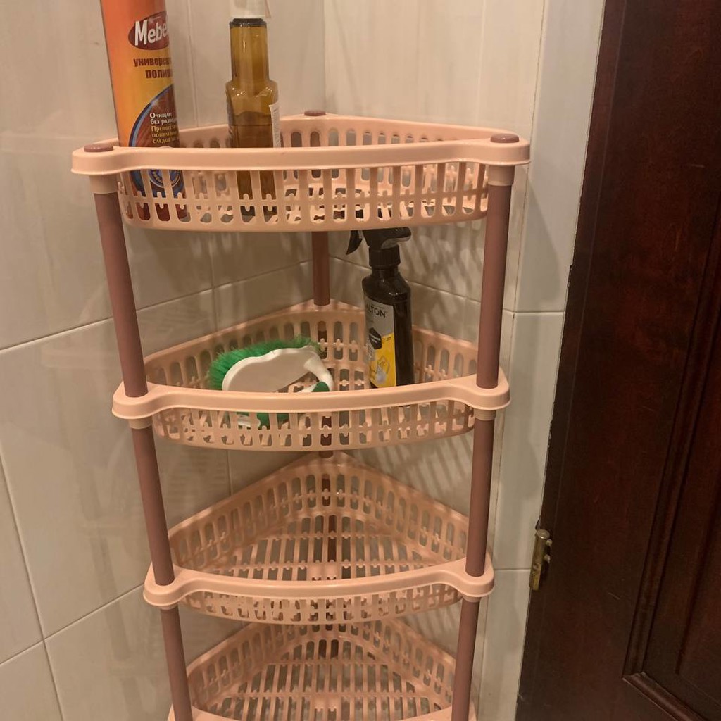 Полка угловая четырех ярусная
