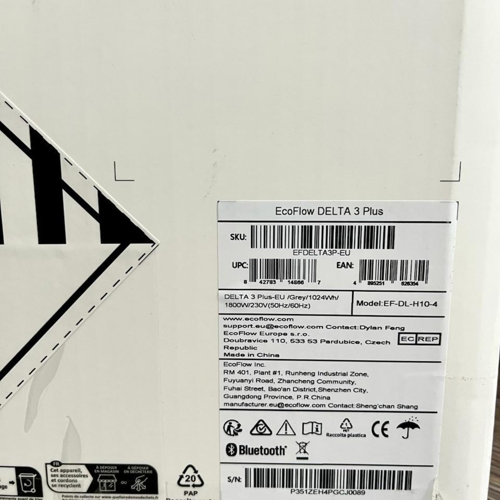 Портативная электростанция EcoFlow Delta 3 Series