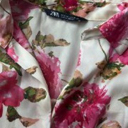 Платье молочное с поясом М Zara - фото 3