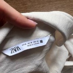 Платье молочное с поясом М Zara - фото 10