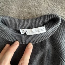 Трикотажное платье ZARA - фото 2