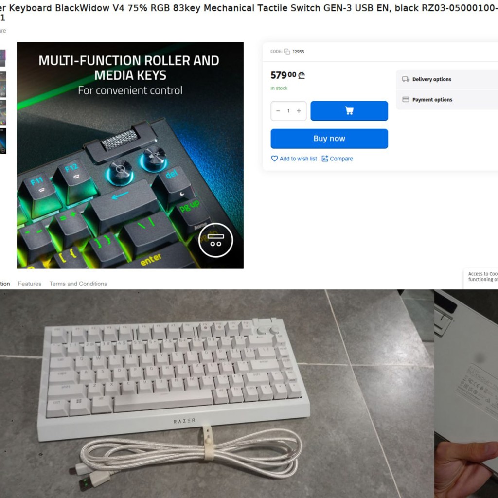 Razer BlackWidow v4