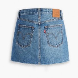 Levi’s Icon чёрная джинсовая юбка - фото 2
