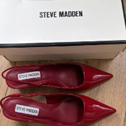 Красные туфли Steve Madden - фото 7