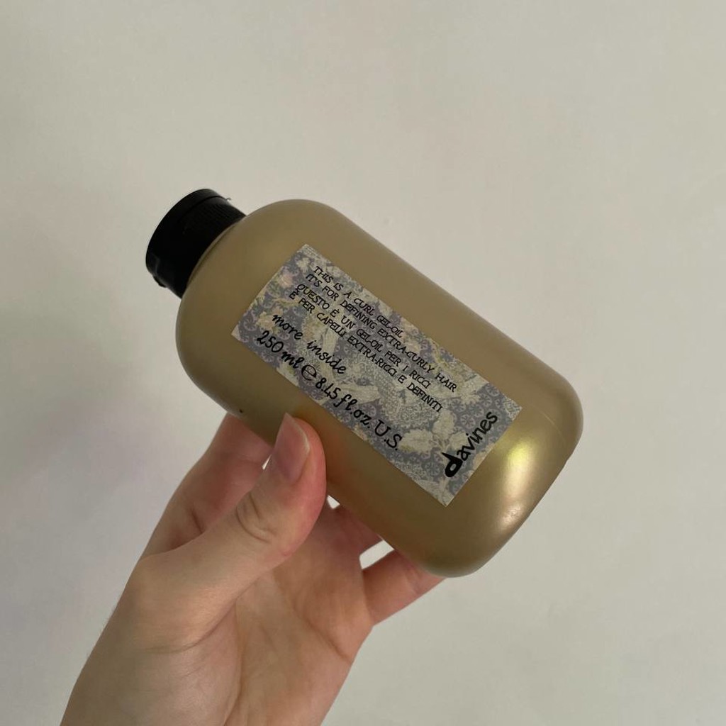 Davines Curl Gel Oil