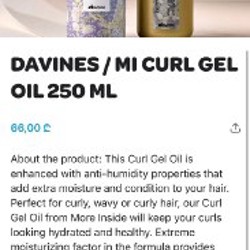 Davines Curl Gel Oil - фото 2