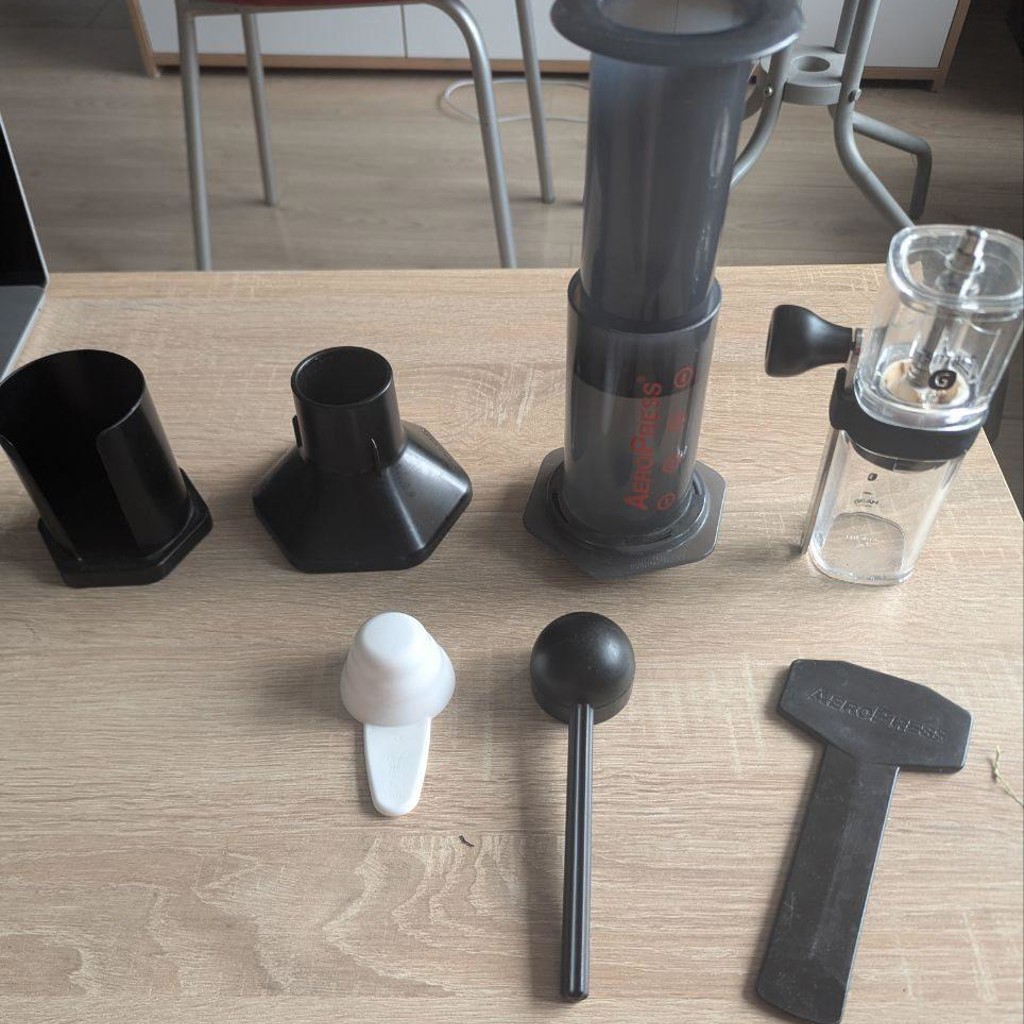 AeroPress + Кофемолка