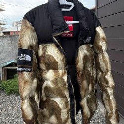 Куртка Supreme x The North Face Fur Nuptse Jacket - фото 7