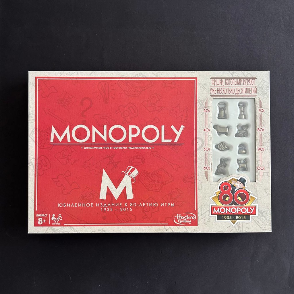 Настольная игра Монополия Юбилейный выпуск