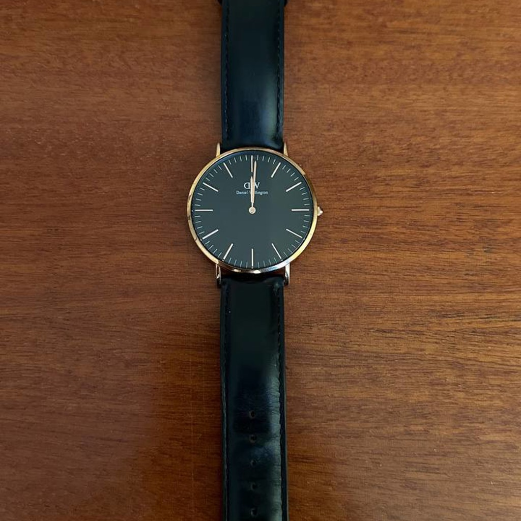 Часы Daniel Wellington Classic Sheffield Black Rose Gold