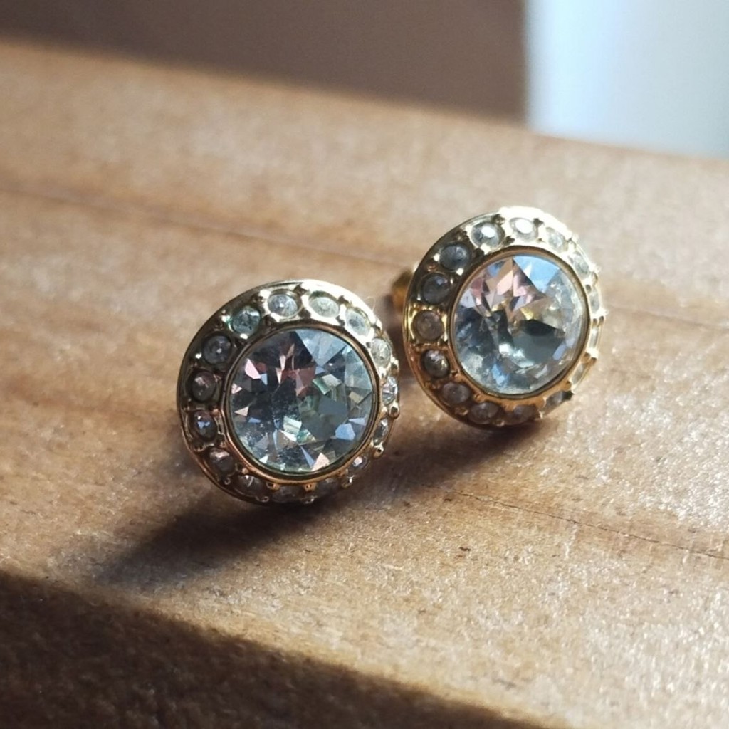 Серьги-пусеты Swarovski Angelic