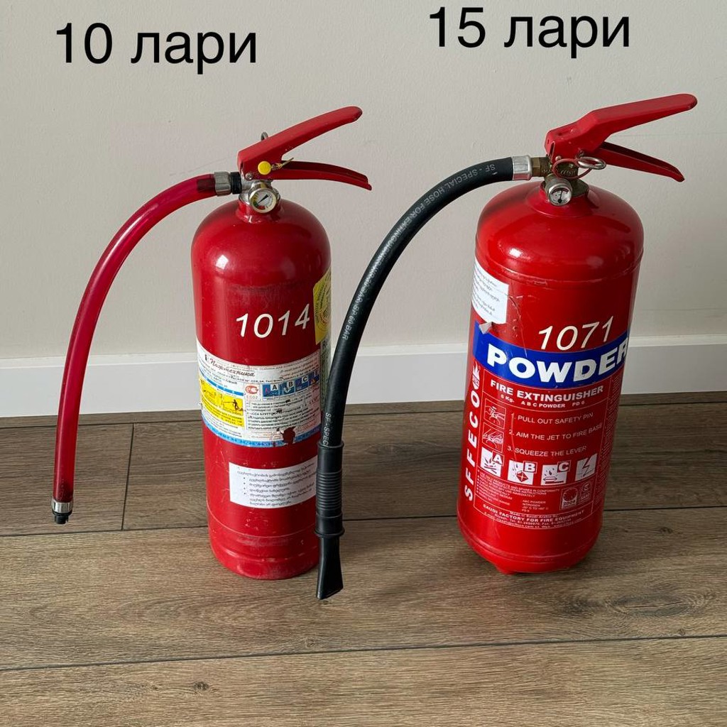 Огнетушитель 6 кг бронь