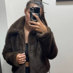 Шуба тедди ZARA шоколадного цвета - фото 4