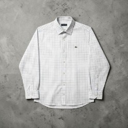 Рубашка Lacoste в клетку - фото 2