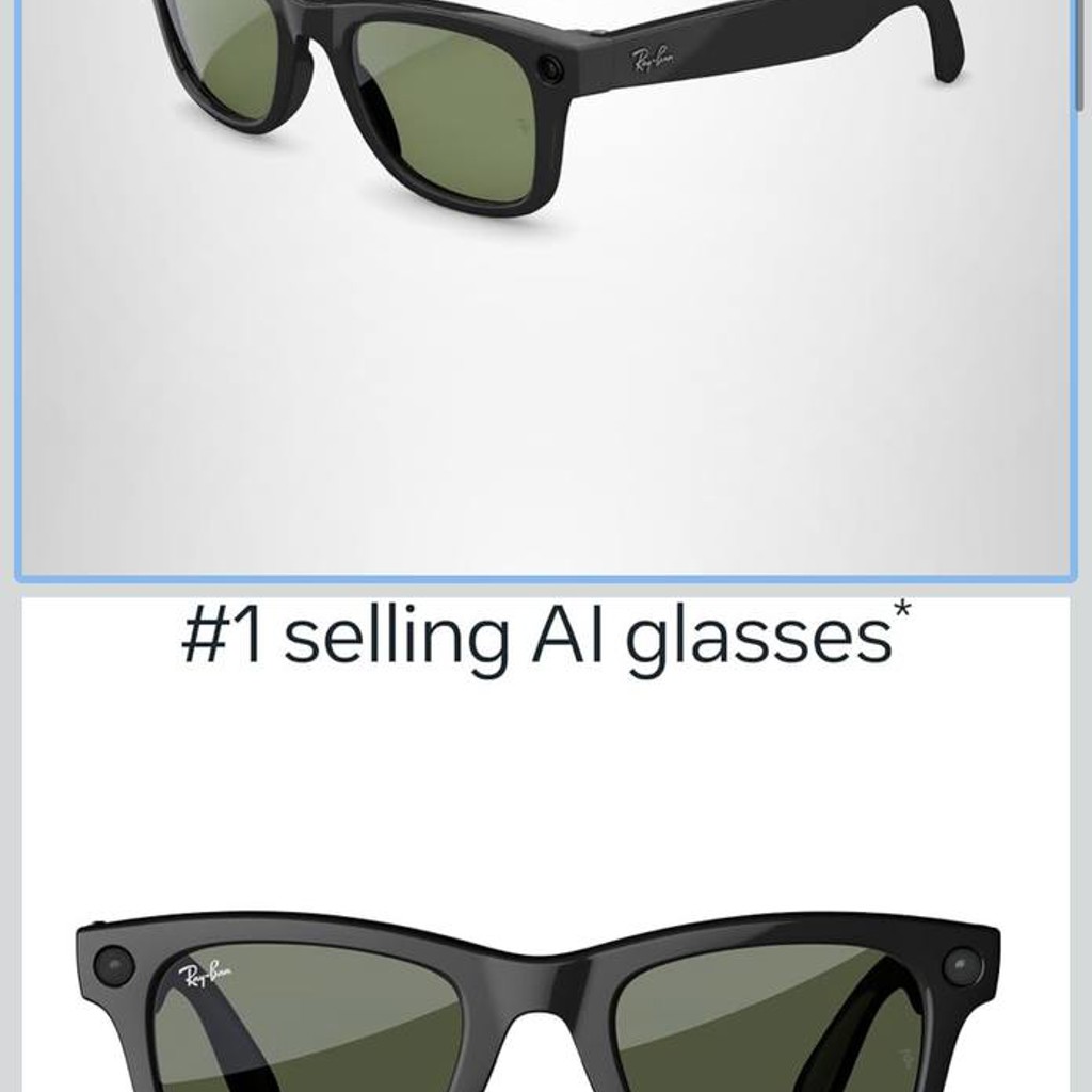 Очки Meta Ray-Ban (Gen 2), Wayfarer Large