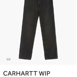Джинсы женские Carhartt WIP Slim Tapered - фото 3