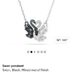 Серьги и кулон Swarovski - фото 2