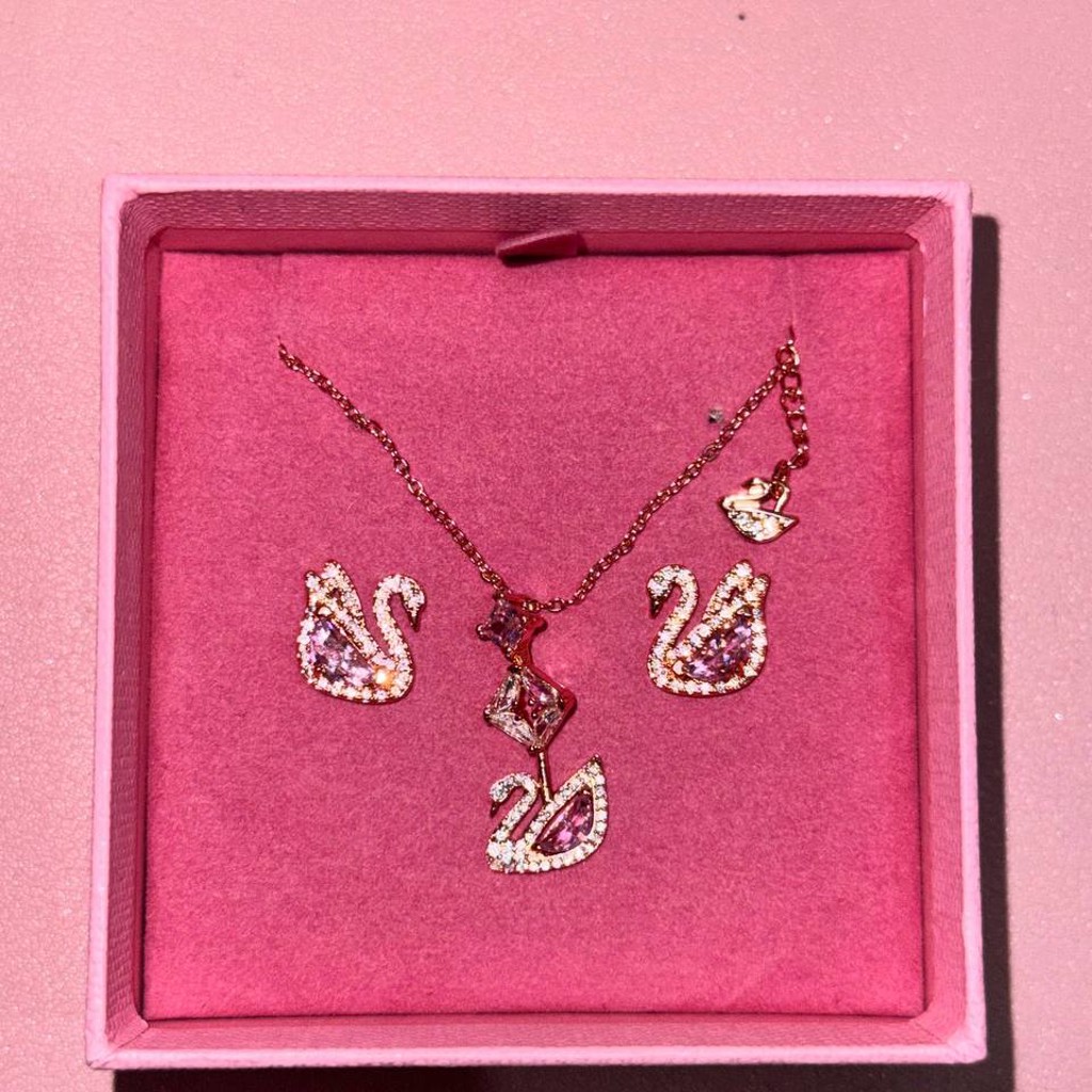 Серьги + кулон Swarovski