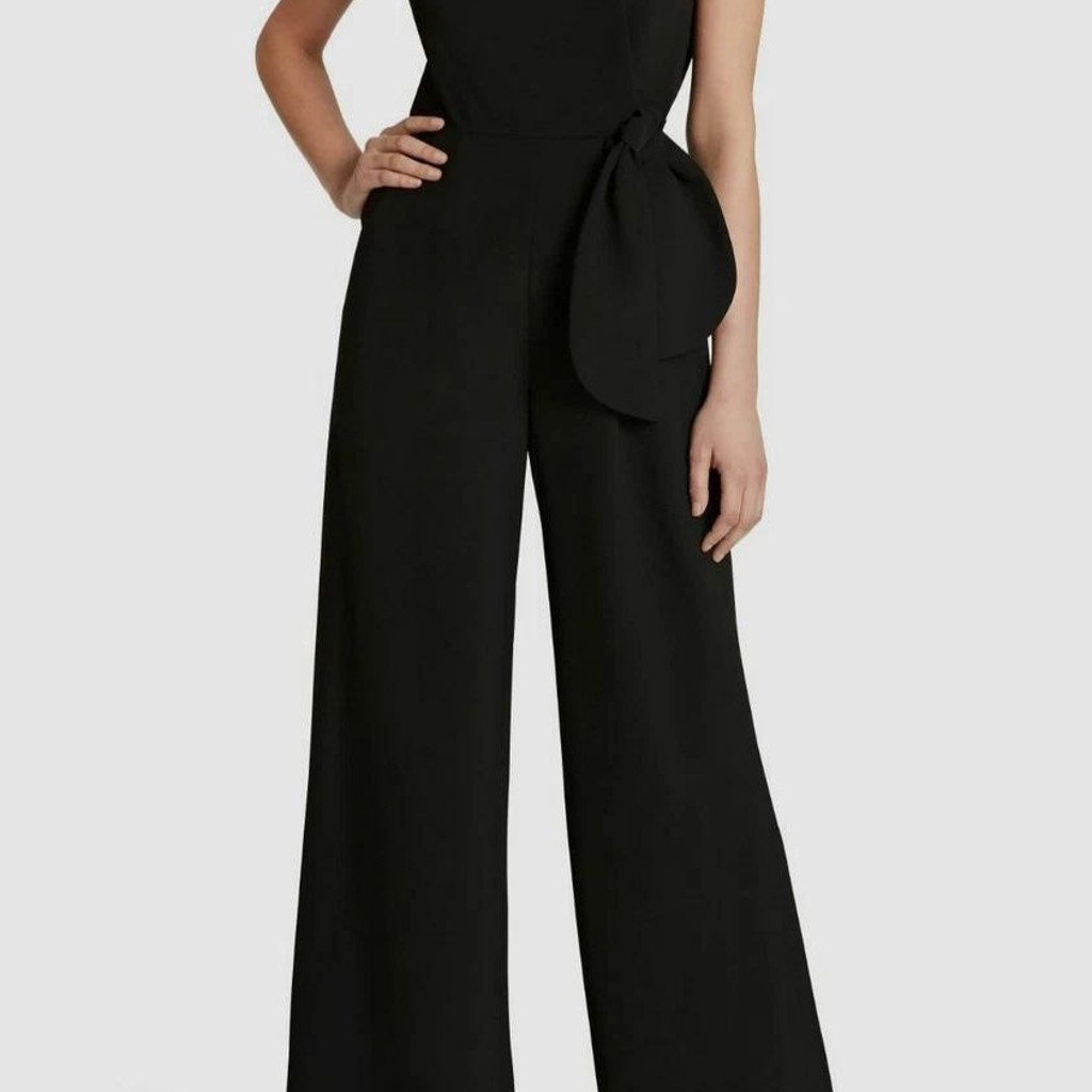 Льняной комбинезон Elie Tahari