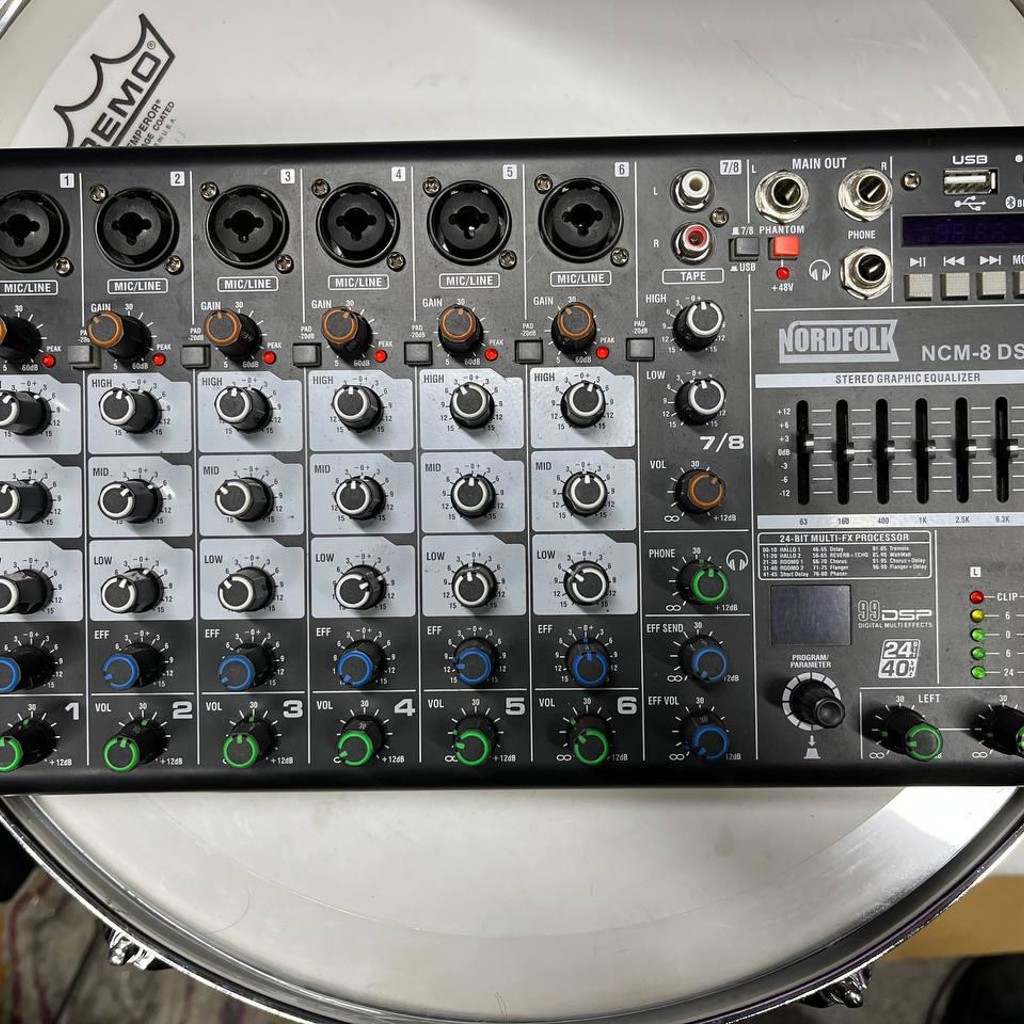 Микшерный пульт NordFolk ncm-8 dsp