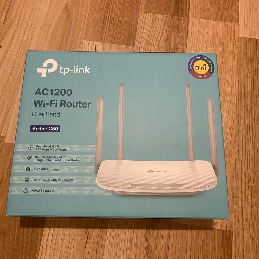 Роутер TP-Link Archer C50 AC1200