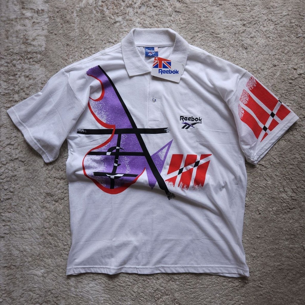 Винтажное поло Reebok