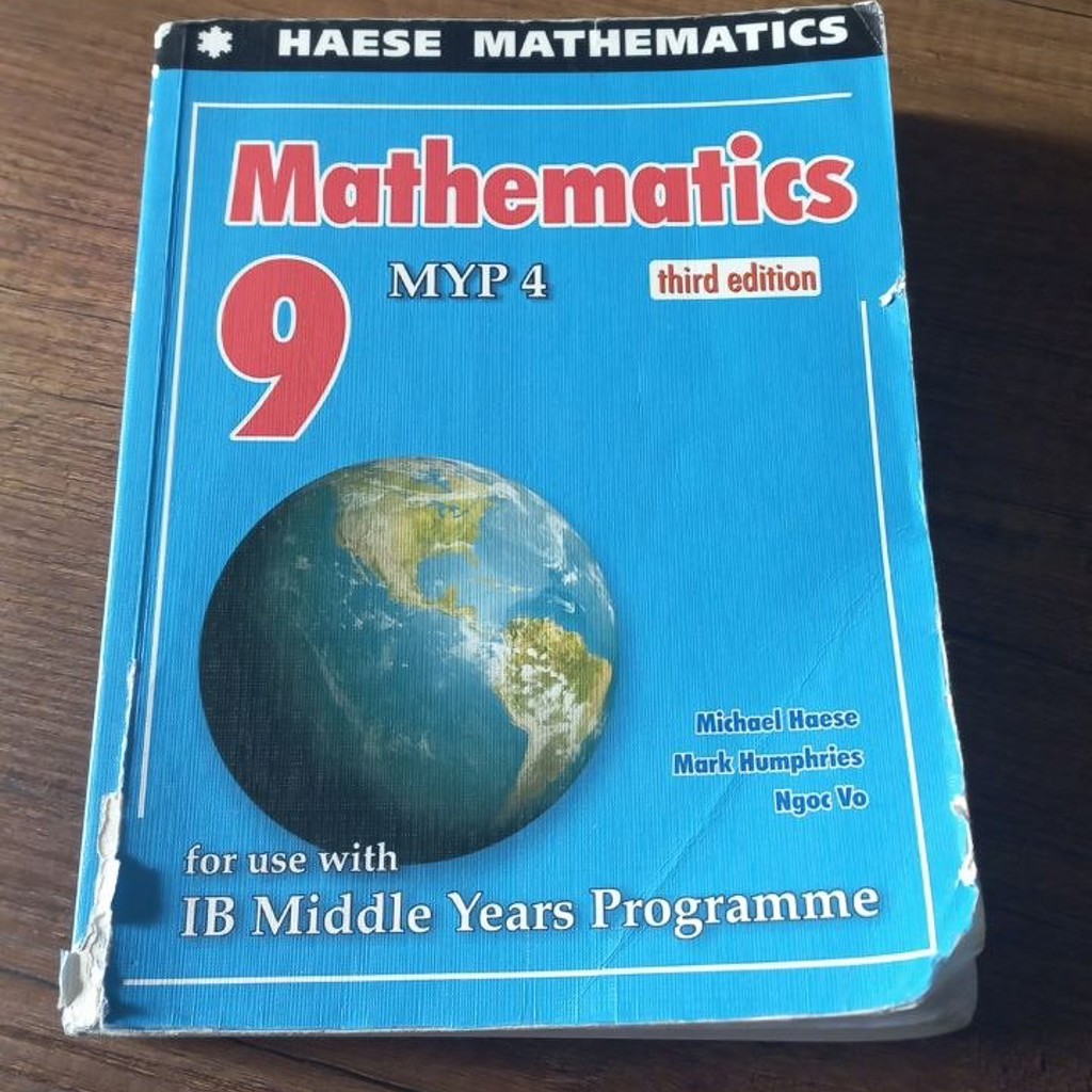 Haese Mathematics MYP 4