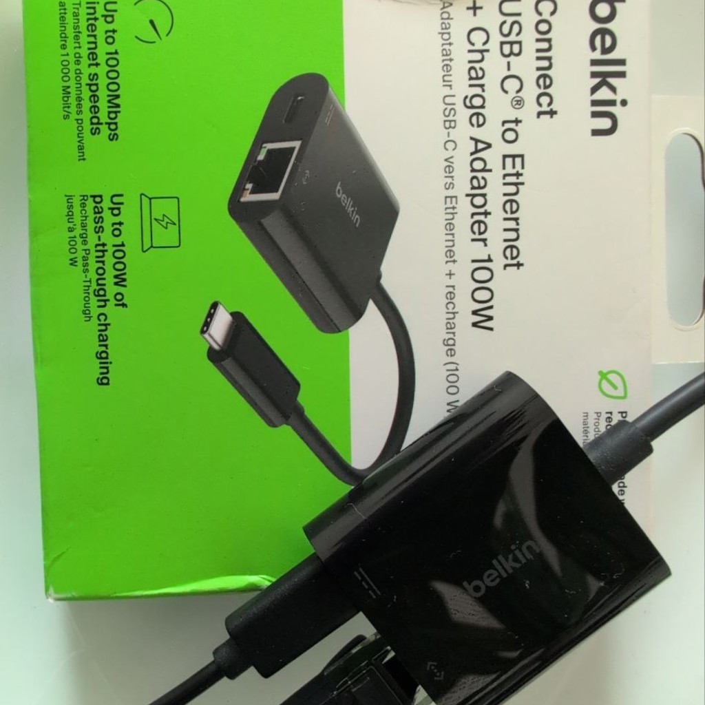 Переходник Belkin USB-C to Ethernet