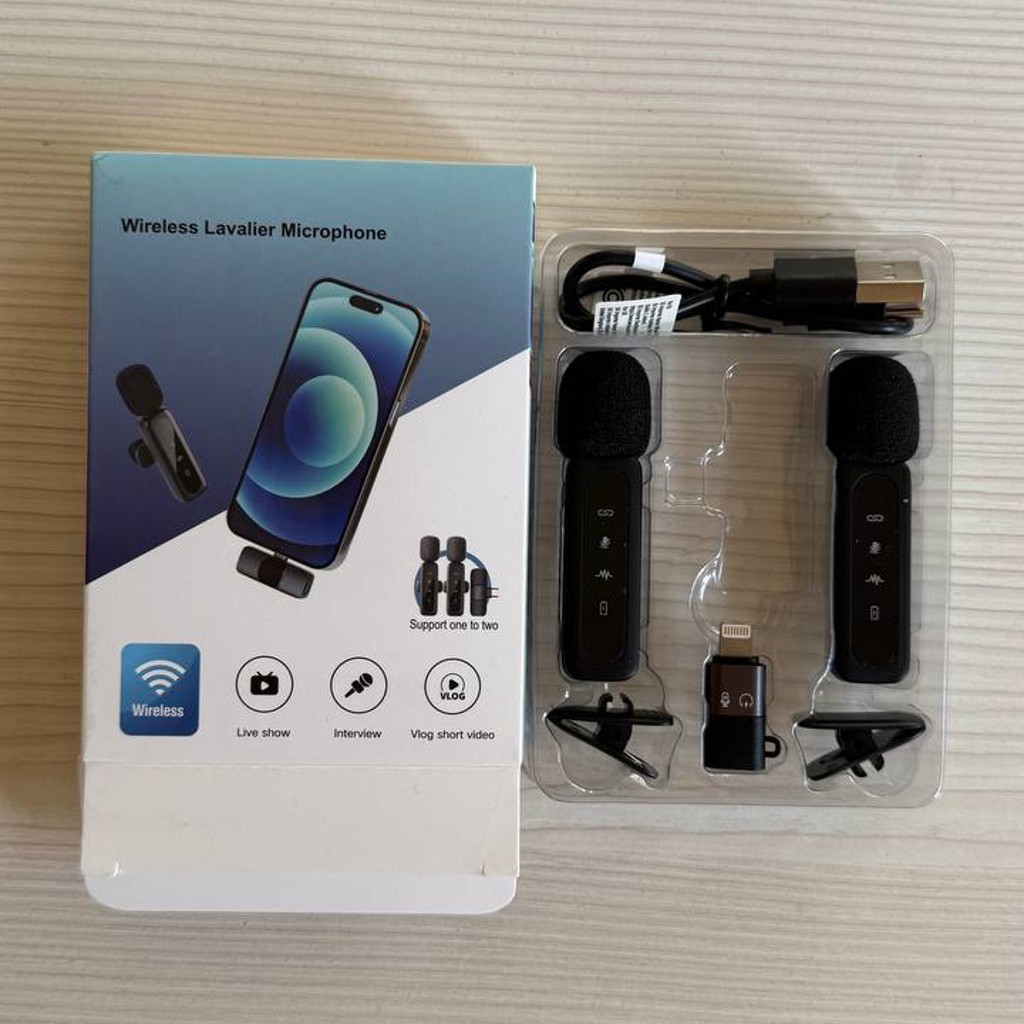 Беспроводной петличный микрофон Wireless Lavalier