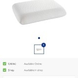 Подушка Jysk Memory foam pillow 35x50x11 - фото 2