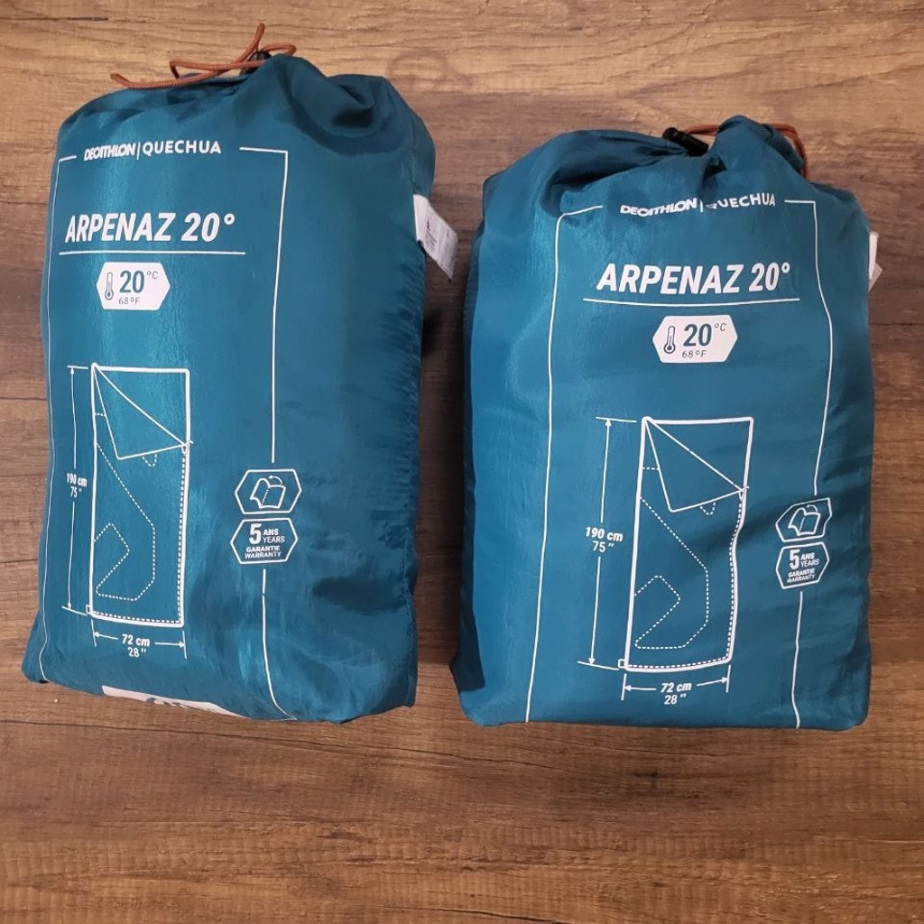 Спальник летний Decathlon Arpenaz Quechua 20