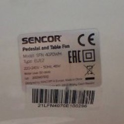 SENCOR SFN 4070WH Premium Fan - фото 3