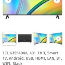 Телевизор TCL 43” 43S5400A - фото 3