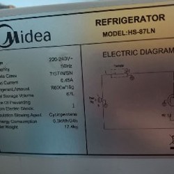 Компактный холодильник Midea - фото 3