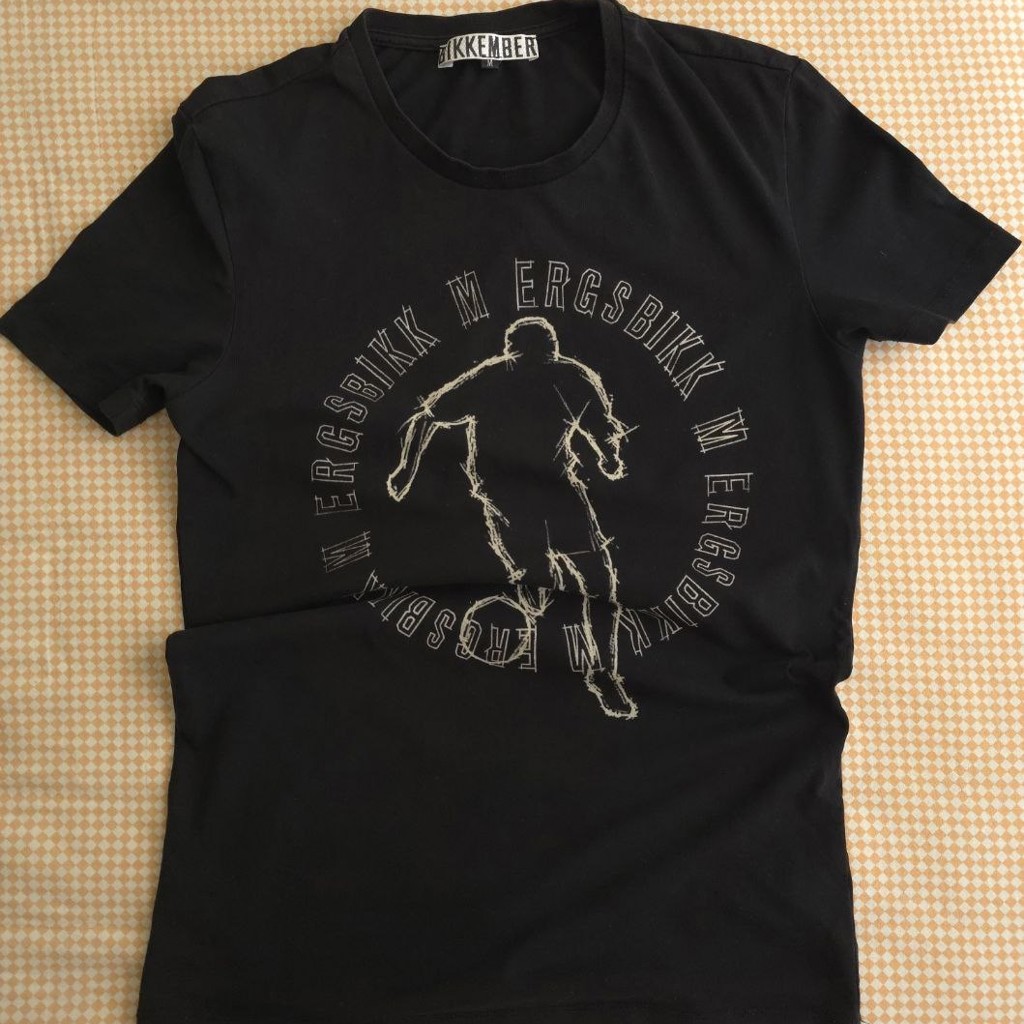 Винтажная женская футболка Bikkembergs