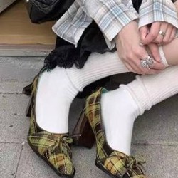 Туфли на толстом каблуке - фото 6