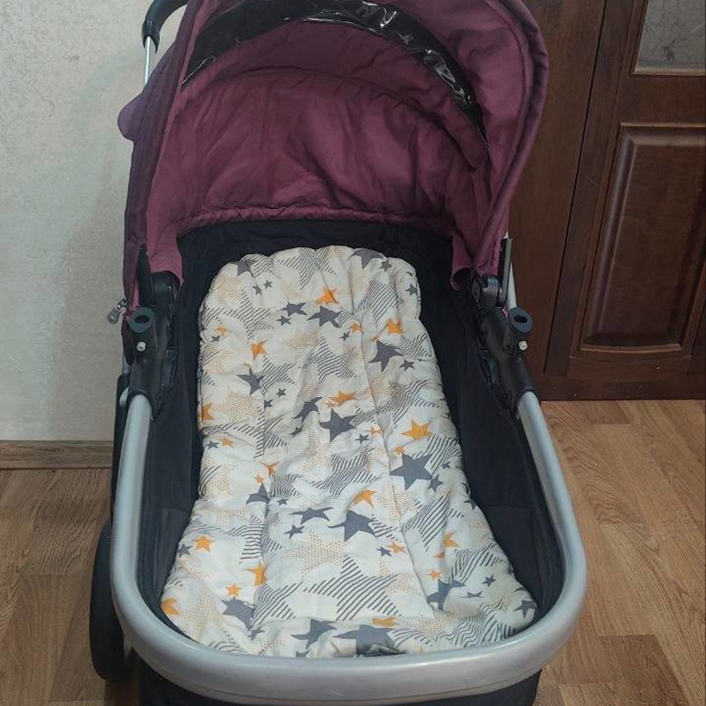 Коляска с авто люлькой