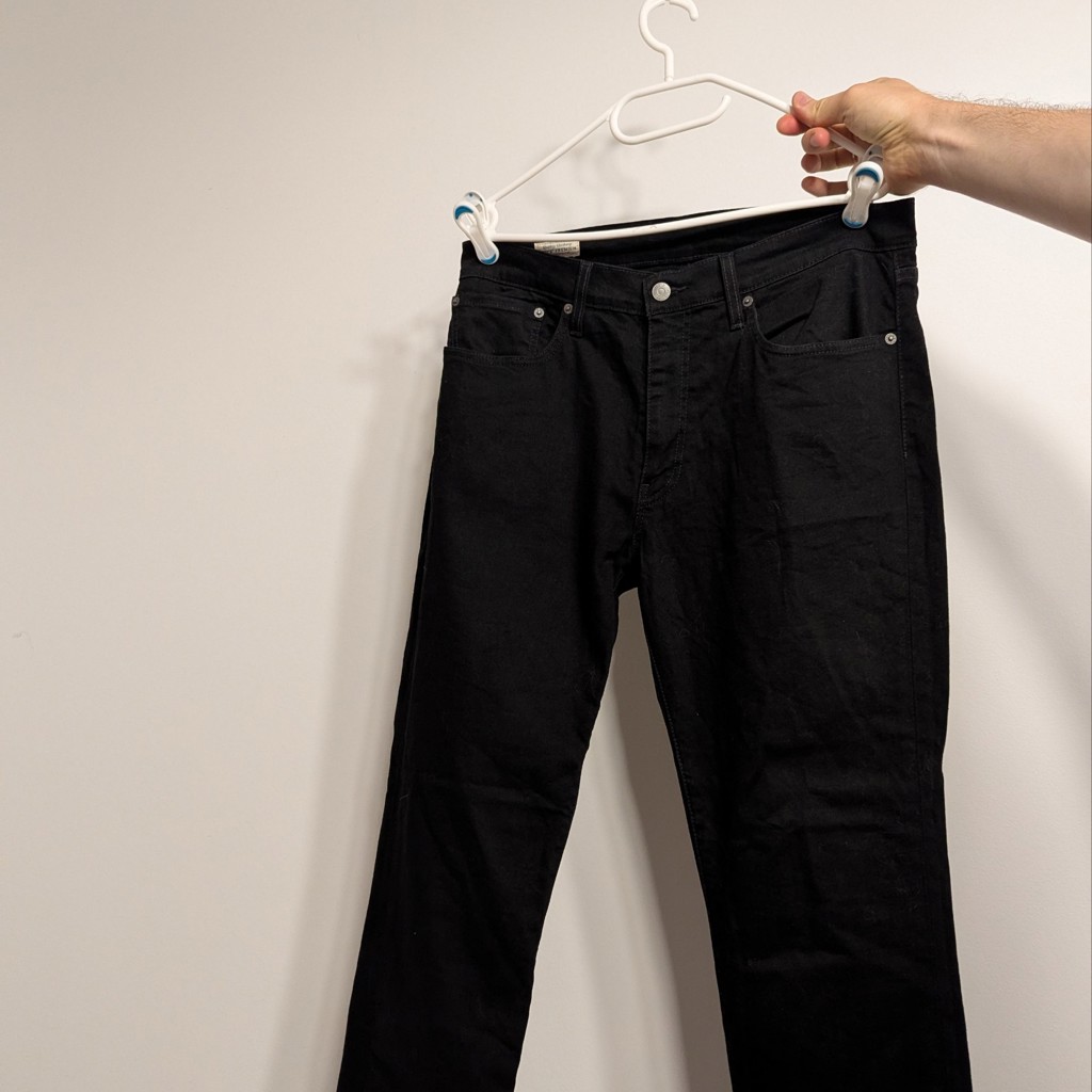 Чёрные джинсы Levi's 511 Slim