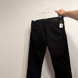 Чёрные джинсы Levi's 511 Slim - фото 2