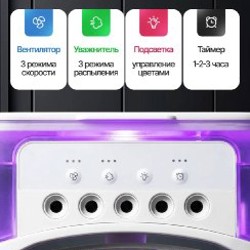Вентилятор настольный с увлажнителем - фото 3