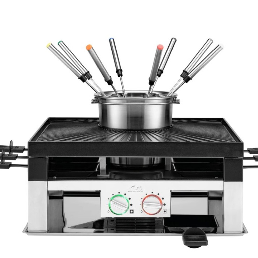 Раклетница Solis Combi-Grill 3 in 1