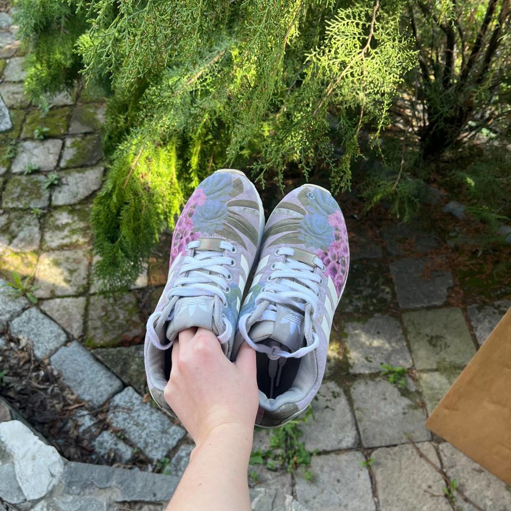 Кроссовки Adidas Torsion ZX Flux Floral