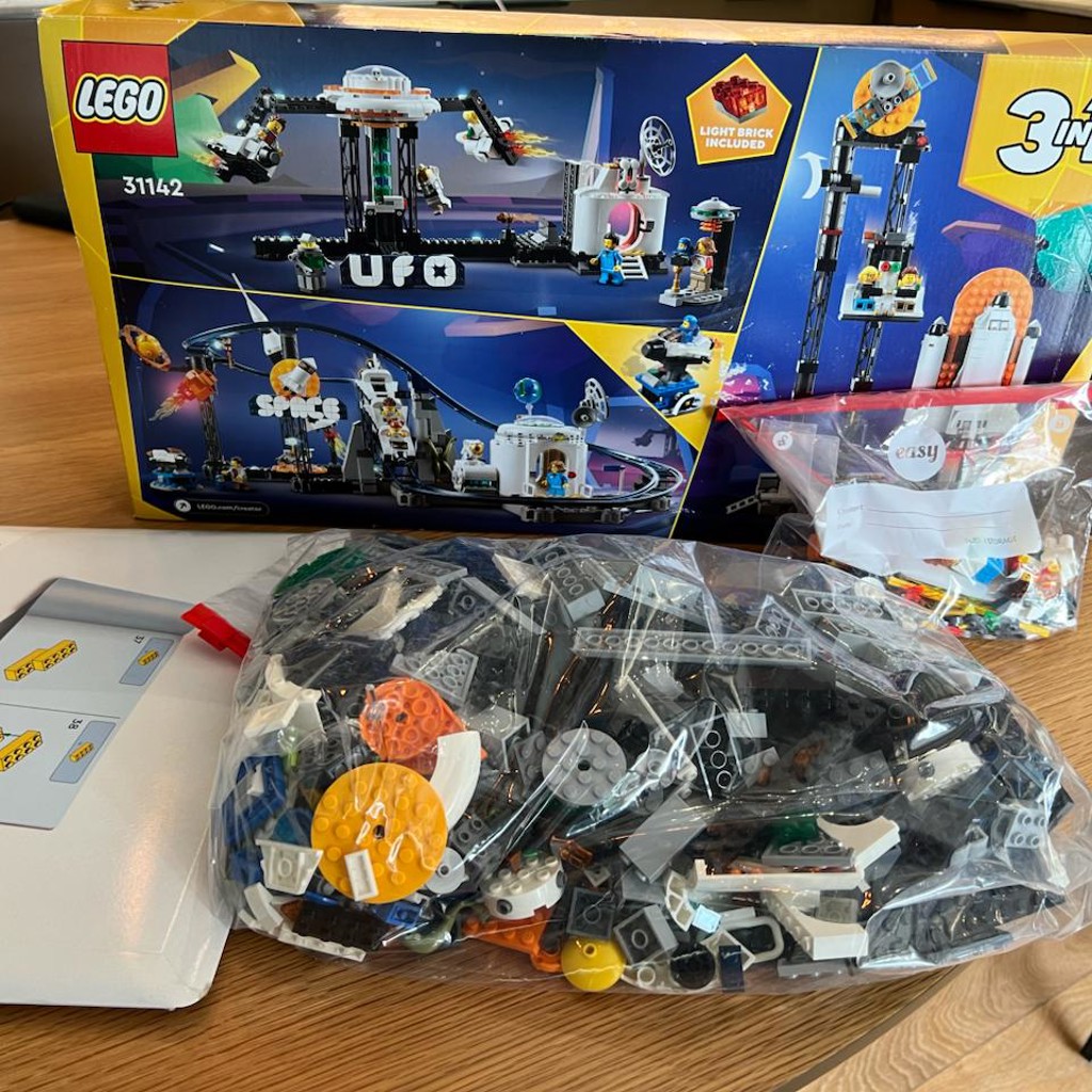 Lego Creator 3-in-1 Space Roller Coaster