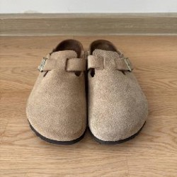 Birkenstock Boston Beige Suede - фото 2