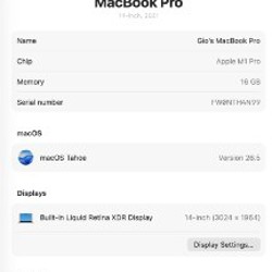 Macbook Pro 14' M1 - фото 2