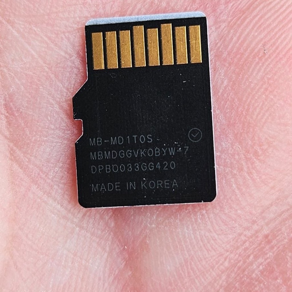 MicroSD 1tb samsung pro plus