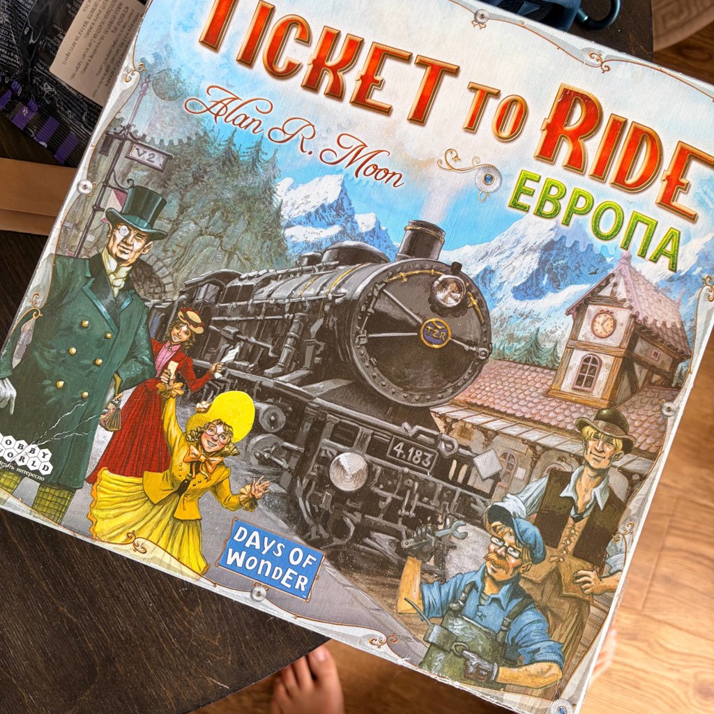 Ticket to ride Europe
