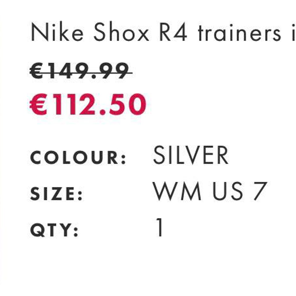 Nike Shox R4