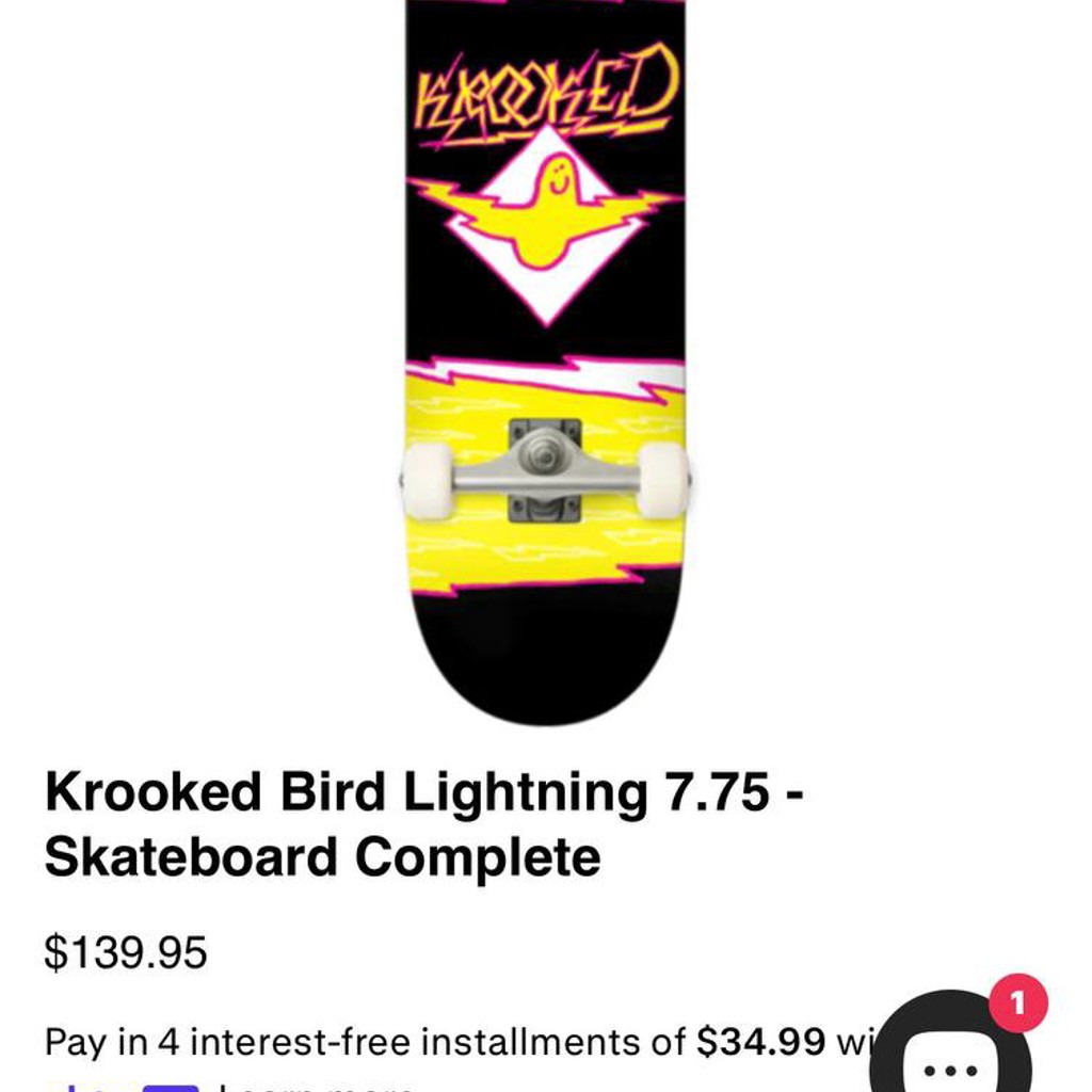 Скейтборд Krooked Bird Lightning