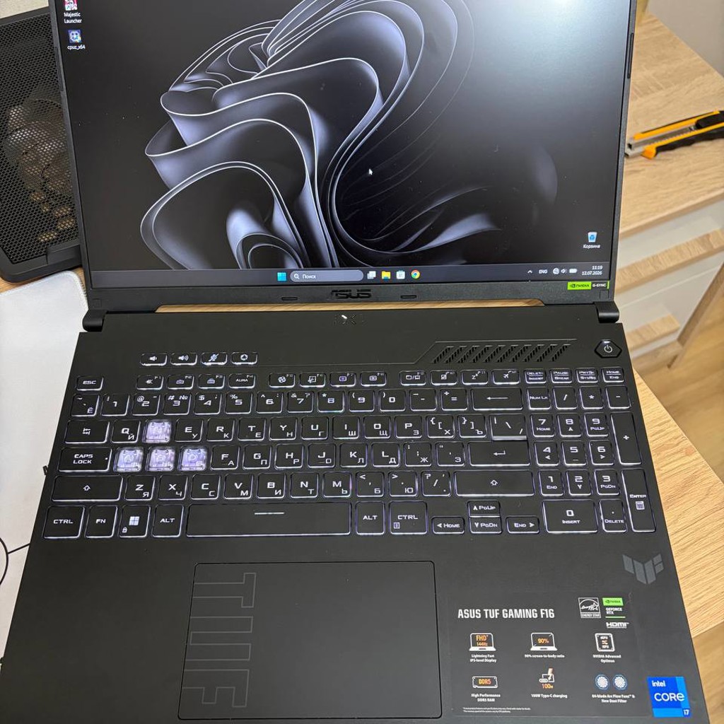 Игровой ноутбук Asus TUF F16 FX607J